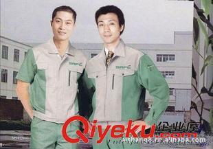 夏裝短袖工作服 上海專業勞保工作服定制與加工服務